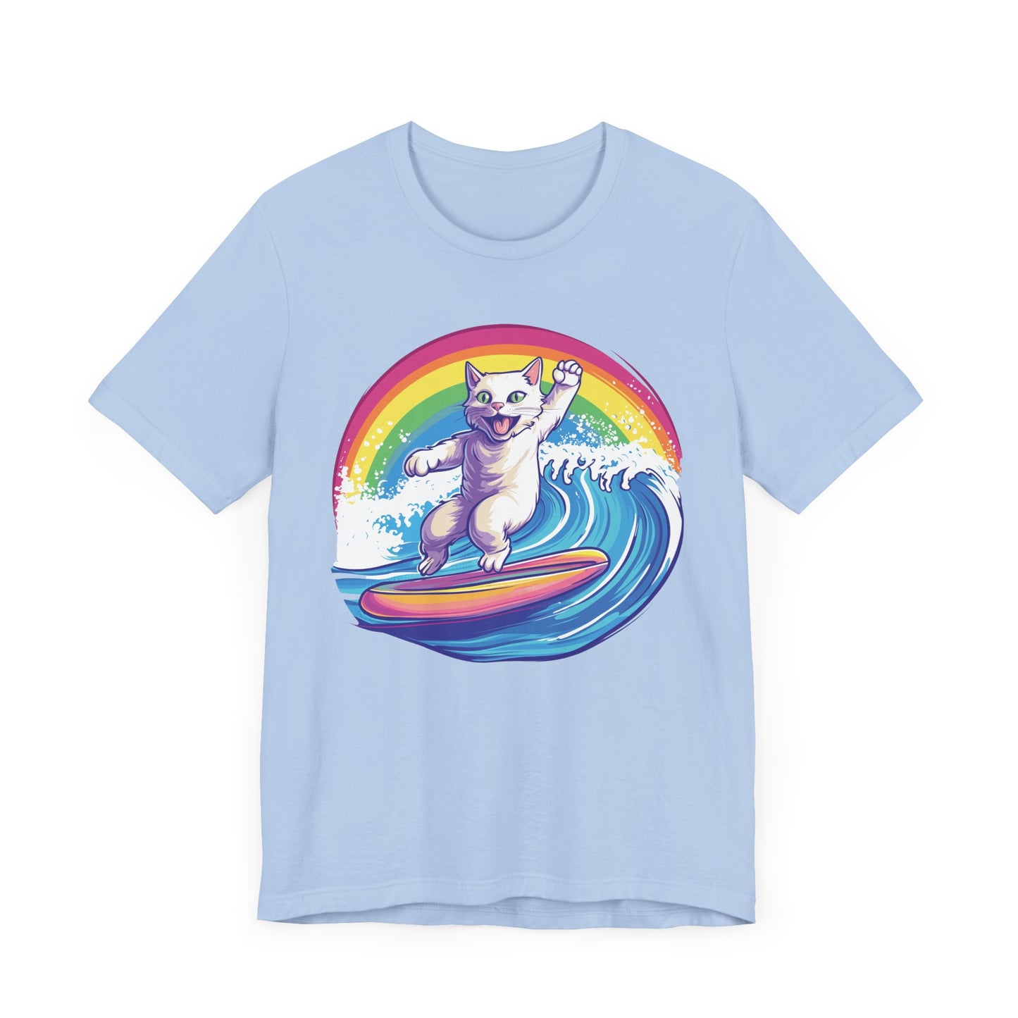 Surfing Cat Kona T-Shirt