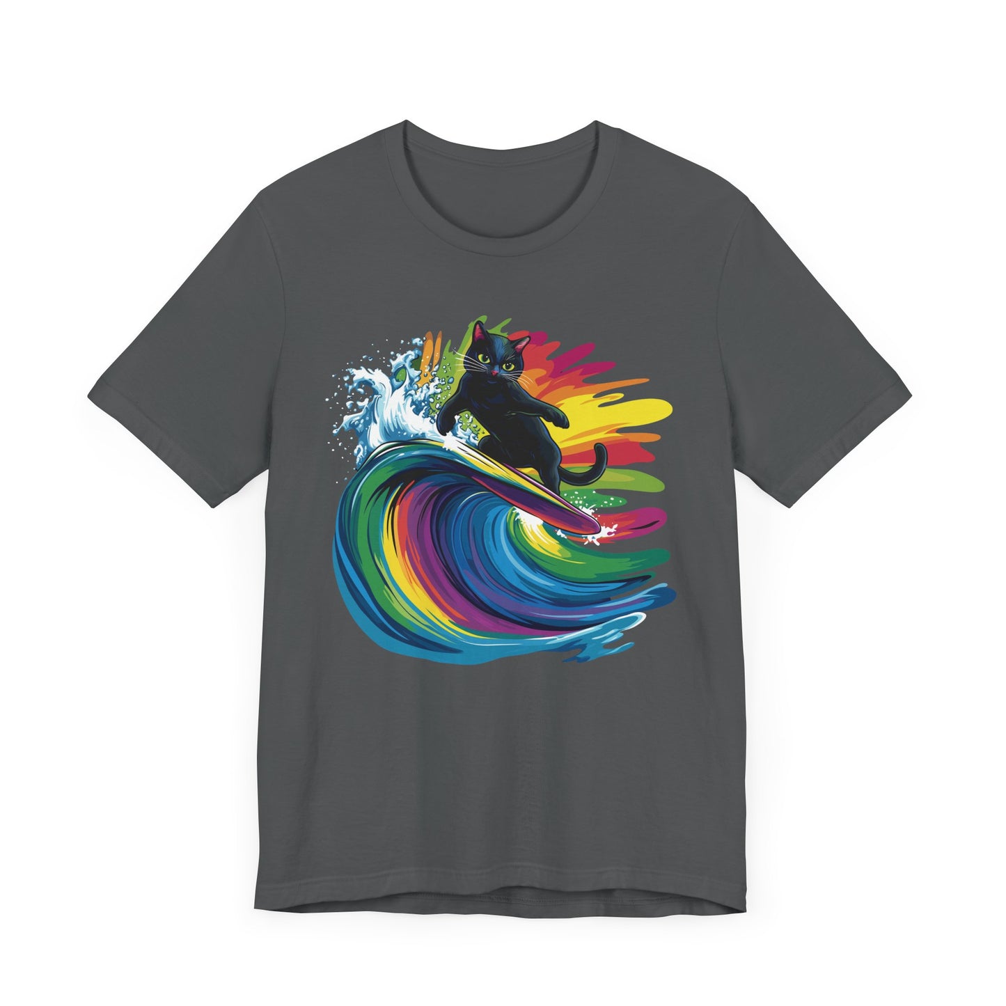 Surfing Cat Kai T-Shirt