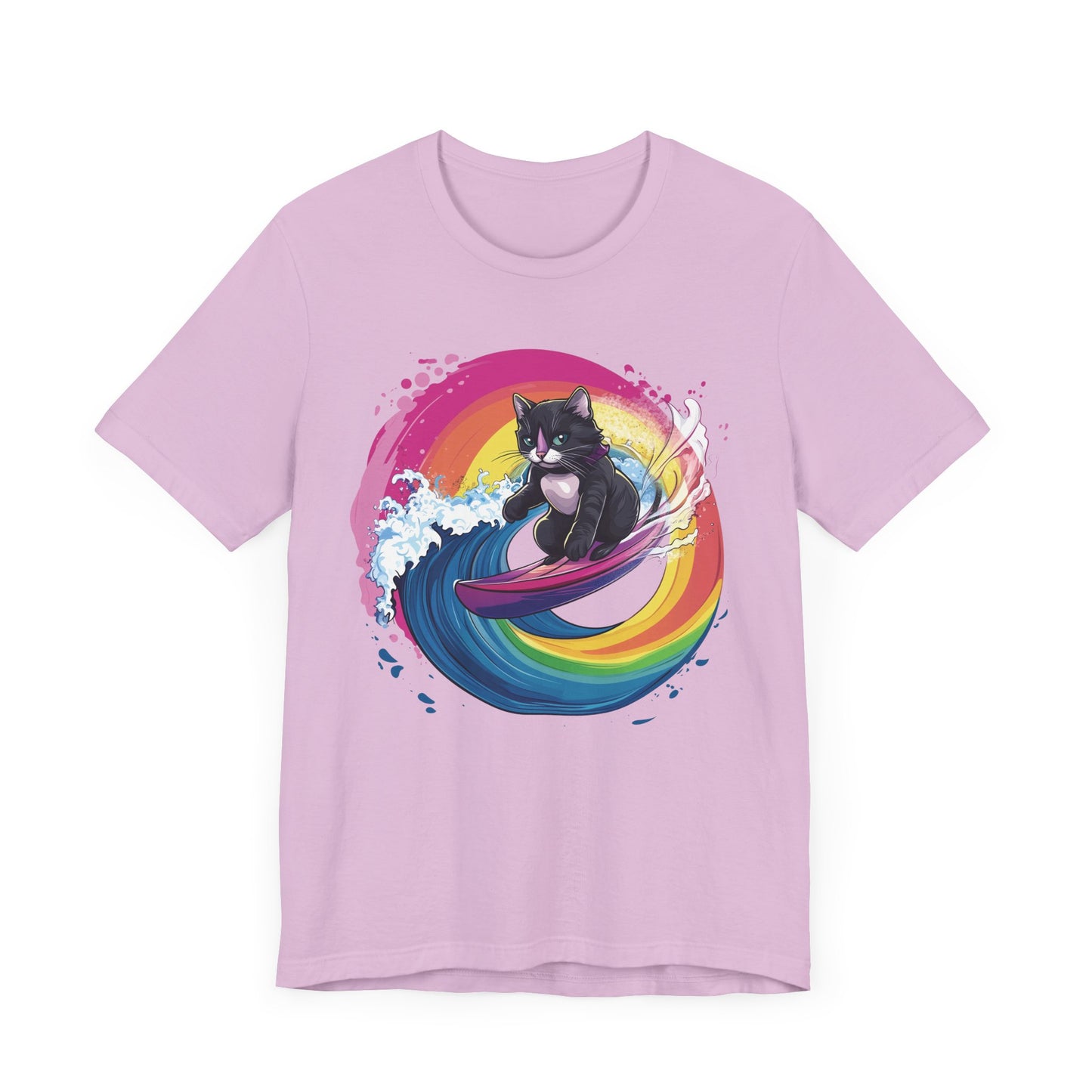 Surfing Cat Nalu T-Shirt