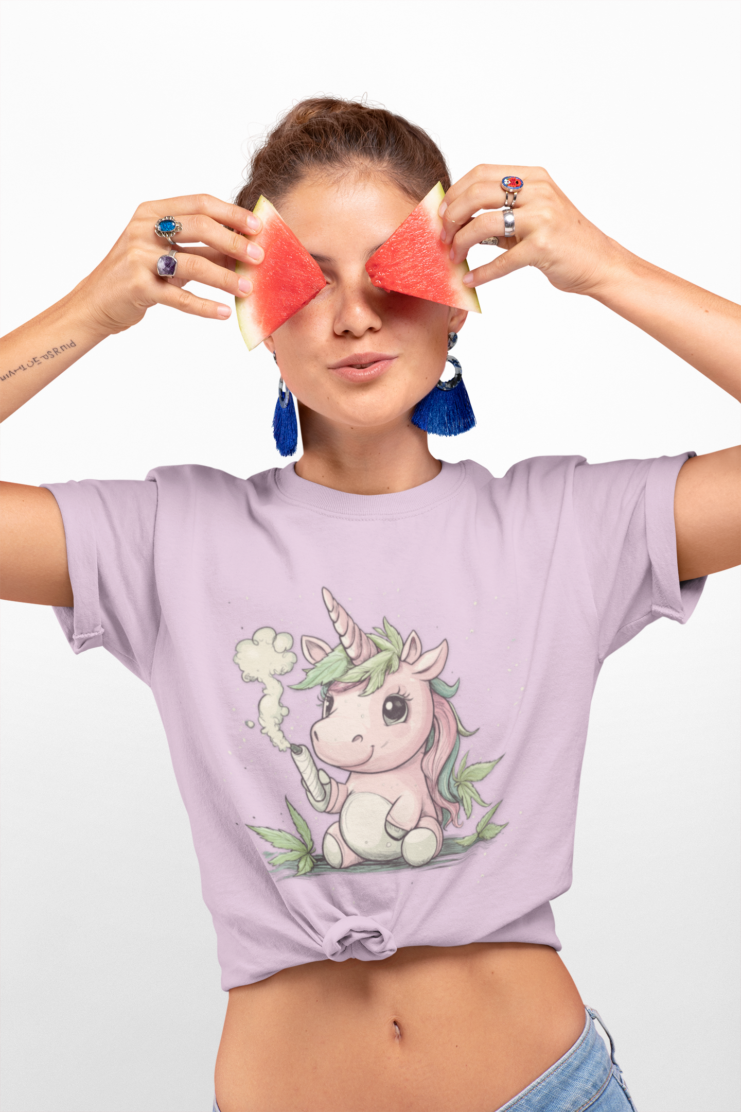 Unicorn Too Cute To Be In Jail T-Shirt