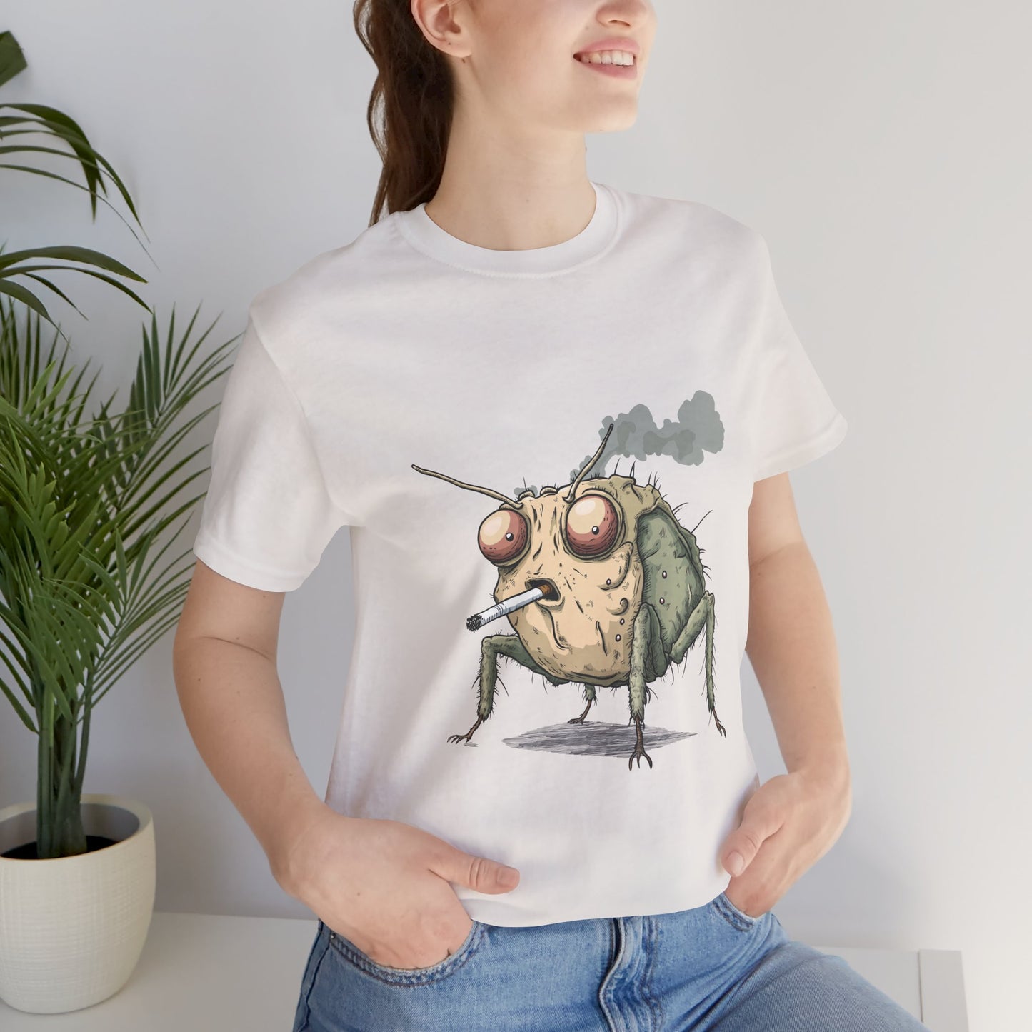 Lice Smoking Cigarette T-Shirt