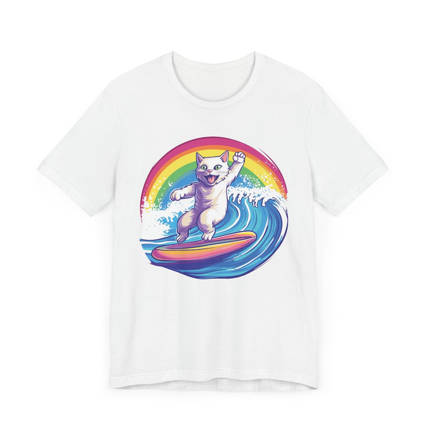 Surfing Cat Kona T-Shirt